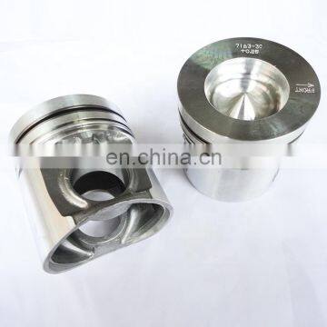 Oversize 0.25mm  diesel engine auto engine 6BT piston 3907163