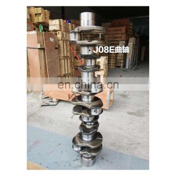 Engine spare parts for J08/ J08C/J08E crankshaft 13411-E0100