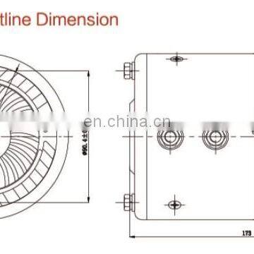 Drive for Forklift Electric Car dc Motor 12V 1600W