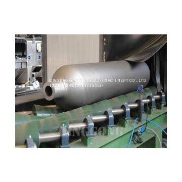 GAS CYLINDER SHOT BLASTING MACHINE