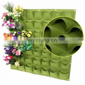 Felt Grow Bag Hanging Vertical Garden Wall Planter Indoor