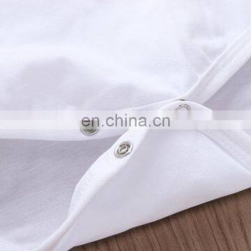 2019 New Summer Outfits Dog Full Print White Romper & Orange Pants 2PCS Set photo-5