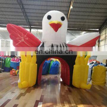 Bald Eagle Theme Archway Cartoon Character Advertising Inflatable Gate Arches From China Reliable Supplier photo-4