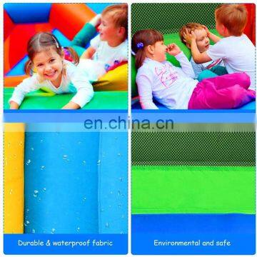 Simple Low Price Nylon Fabric Inflatable Bouncy House Small Jumping Castle With Blower Prices For Kids photo-4