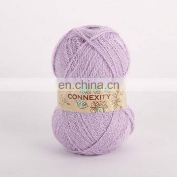 Factory made crochet acrylic yarn