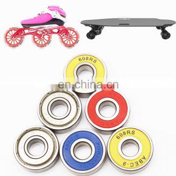 Bachi ODM/OEM ABEC-7 ABEC-9 ABEC-11Low Noise Deep Groove Ball Bearing Carbon Steel 608 Bearing Skateboard Bearings photo-5
