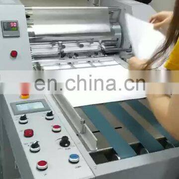 automatic thermal roll paper laminating machine