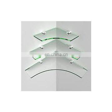 Hot Sell 4mm 5mm Clear Tempered Glass Shelves for Refrigerator