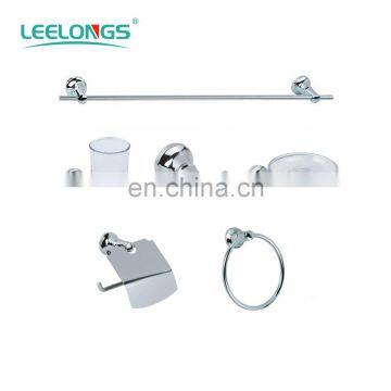 Good quality zinc accessories wall mount toilet and bathroom accessories set