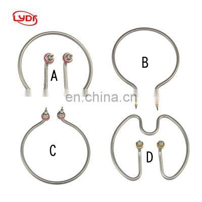 Manufacturer Stainless steel electric heating tube/coil heating element for bucket/soup bucket