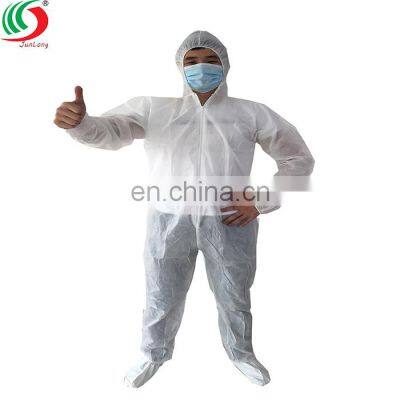 Ultrasonic Sewing Coverall For Chemical Hazard 30gsm To 70gsm Wholesale photo-2