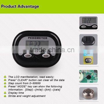 Hot Sale Cocet Cheapest Pedometers for Kids Multifunction Digital Soccer Accelerometer Pedometer Health Care Pedometer photo-2