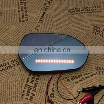 Panoramic rear view blue mirror glass Led turn signal Heating blind spot monitor for Mercedes-Benz B class 2013,2pcs