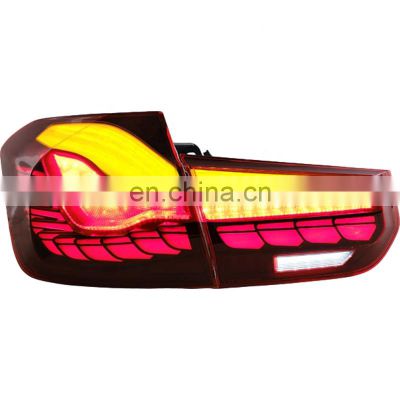 Upgrade dragon scale LED M4 style taillamp taillight rear lamp for BMW 3 seriesF30 F35 tail lamp tail light 2012-2015