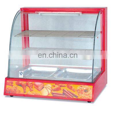 Hot Fast Food Warmer Glass Display /food Warmer Showcase With Sliding Glass Door photo-2