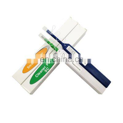 One Click  Pen Type Fiber Optic Connector Cleaner 1.25mm/ 2.5mm for LC/MU SC ST FC Connector Fiber Optic Cleaning Tools