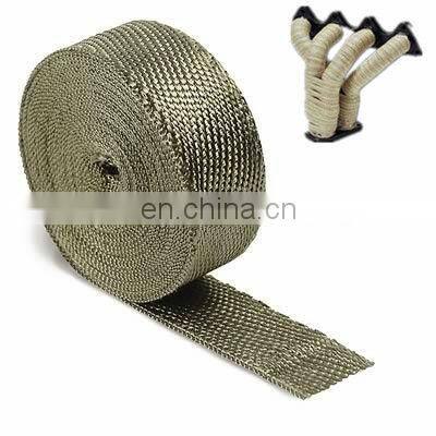 exhaust insulating heat wrap tape exhaust downpipe