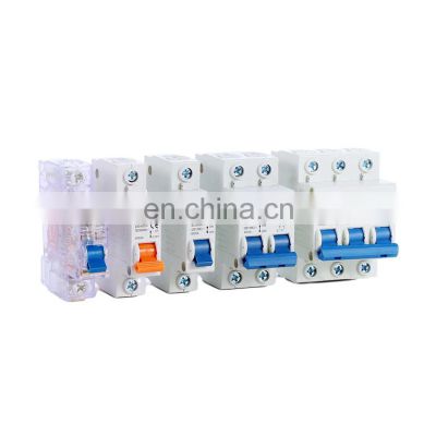 DZ47-63 6A-40A/4P white MCB miniature circuit breaker housing micro mini circuit breaker