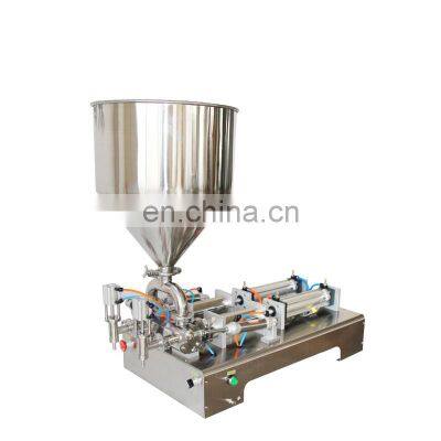 10-300ml Volumetric High Viscosity Liquid Chocolate Paste Yogurt Cup Filling Machine