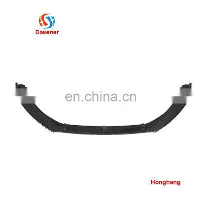 Honghang Auto Accessories Front Bumper Splitter Lip, Auto Parts Bumper Lip Diffuser Spoiler For V.w Golf7 MK7 MK7.5 2014-2017