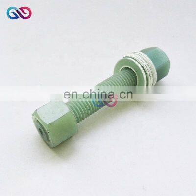 GRP screw bolt fiberglass frp composite threaded rod couplers all thread connector nuts