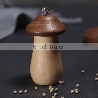 Hot Selling New Arrival Customized Wood Mill Hand Bottle Salt Pepper Grinder Mill