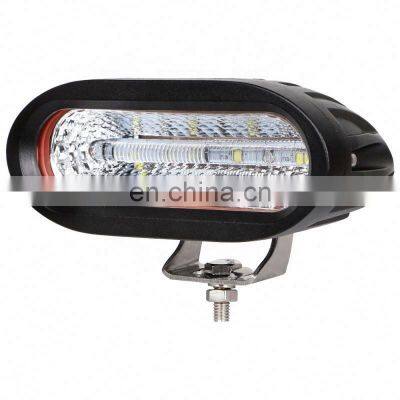 6.25 Inch Flood Beam Brake Light Led Waterproof IP67 Stop Brake Light Lantsun photo-2