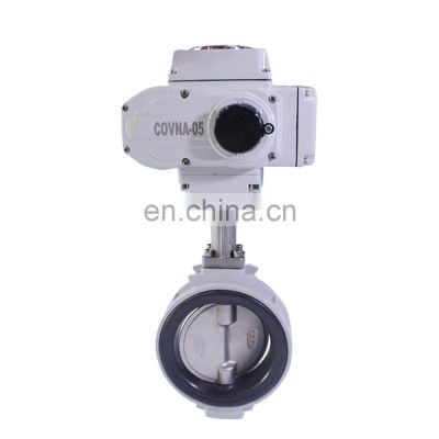 COVNA DN50 2 inch JIS 10K 12 Volt Aluminum Alloy Body Motorized Electric KITZ Butterfly Valve