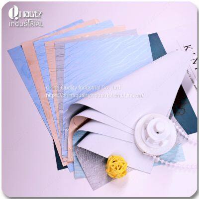 Environmentally Friendly Polyester White Foaming Sunshade Fabric photo-4