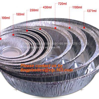 Aluminum Pans With Covers Disposable Food Containers Great For Baking, Cooking, Heating, Storing, Prepping Food