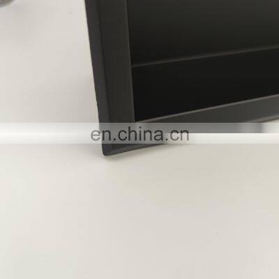 Customized 304 Stainless Steel Single and Double Black Gold White Chromed Bathroom Shower Niche photo-4