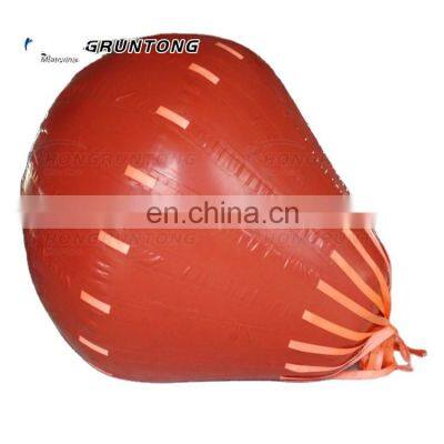 open parachute type salvage tubes underwater buoyancy bags for boats