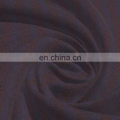 Stock Fabric Yarn Dyed Polyester Rayon Stripe Fabric For Garments photo-4