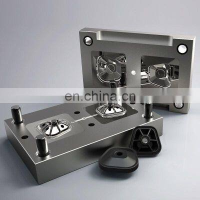 Double Color Plastic Injection Overmould PP PE TPE TPU Parts Overmould Tooling 2K Mold