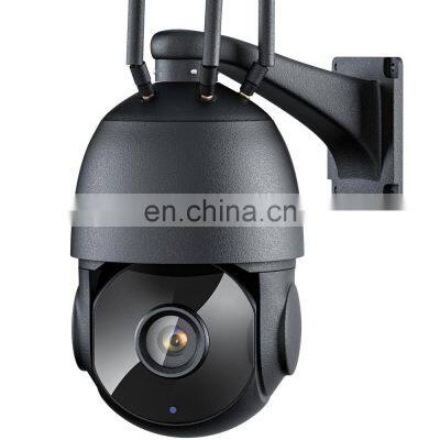 4GSIM CARD 2MP  Wireless Security IP network Camera  5X Zoom HD PTZ Outdoor Home Surveillance Dome Cam CCTV 50M IR Night Vision