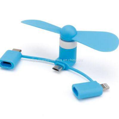 Fancy Mini Fan Portable Fan for mobile Phone and computer