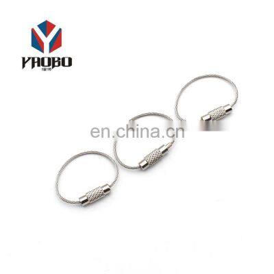 Excellent Ring Wire Stainless Steel Keychain Customized Key Chains