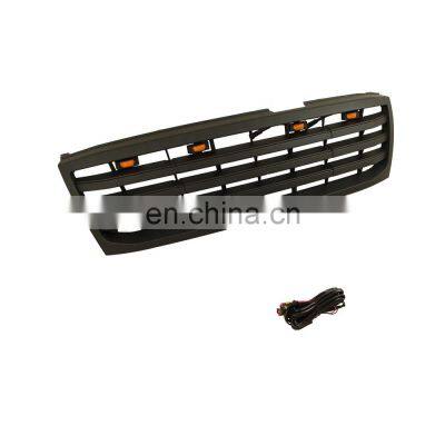 Off Road Auto Parts Other Exterior Accessories Front Grill Car Grille With Led Lights Fit For LandCrusier LC100 1998-2006 photo-3