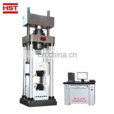 Professional of metals computer controlled hydraulic test bench universal testing machine manual for wholesales