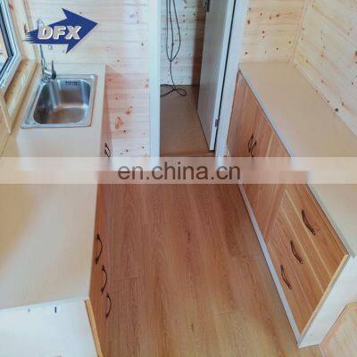 Modern Style Tiny House Caravan Prefabricated House Wooden Prefab Mobile Trailer House for Living photo-5