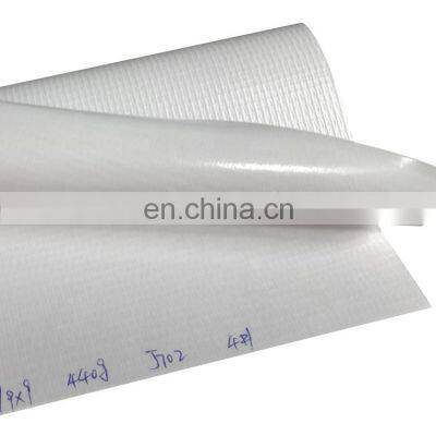 440g 13OZ Pvc Roll Material, Flex Vinyl Banner Roll 500*500D 9*9 for Solvent Printer Printing photo-2