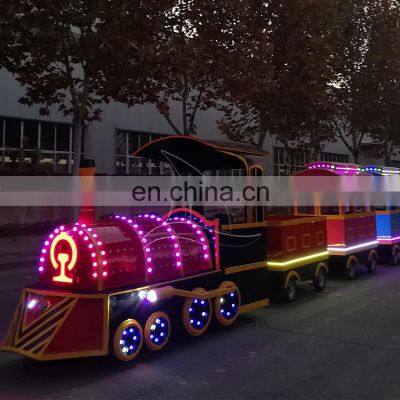 Children Indoor Rides Battery Trackless Train for Sale photo-3