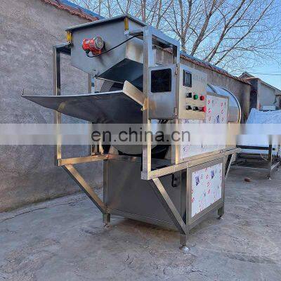 Flavorful Popping Boba Roller Tumbler Automatic Coated Peanut Drum Type Flavor Seasoning Frying Food Coating Machine photo-3