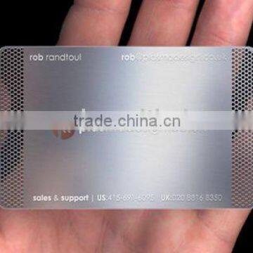 High quality rfid smart metal card manufacturer