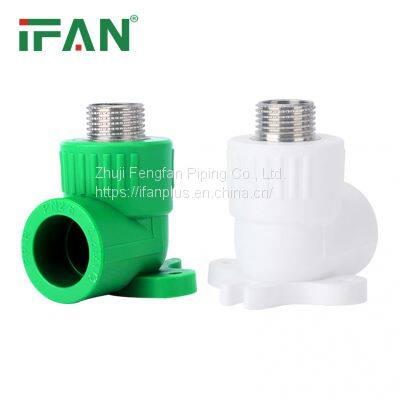 IFAN High Quality Plastic High Pressure PN16 PPR Male Thread Elbow Fittings