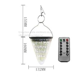 Waterproof Solar Hanging Garden Decorative Lamp LED Solar Holiday Light Outdoor
