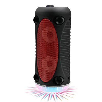 SING-E ZQS4226 10W Portable High Power Led Colorful Light Stage Party Dj Music Audio Mic Subwoofer Karaoke Speaker