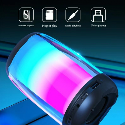 Portable Led Screen Outdoor Subwoofer New Gadgets 2024 Projector Extra-High Battery Colorful Lights Bluetooth Speaker