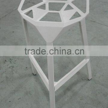 Replica Italian Graceful Design Aluminum Stacking Konstantin Grcic Barstool,replica Stool One,white Color Stool One photo-5
