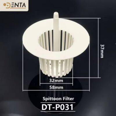 Filters for Dental spittoon of dental chairs Plastic Ceramic integration spittoon basin mouthwash basin dentist tools